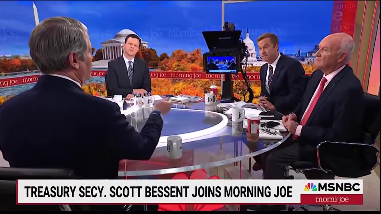 Scott Bessent Schools 'Morning Joe' Host For Accusing Admin Of 'Bailout'