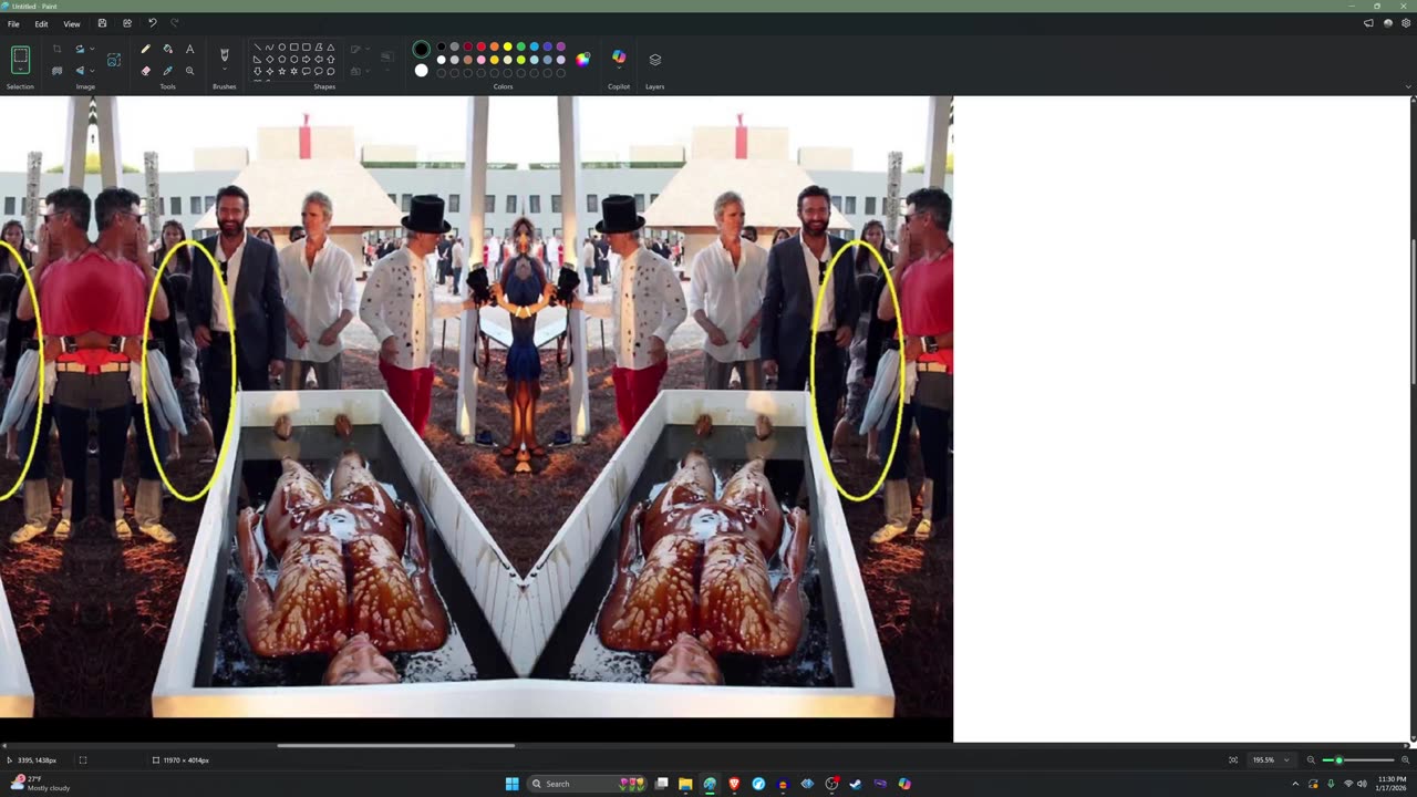 When you see an image like this: Put it in the mirror.