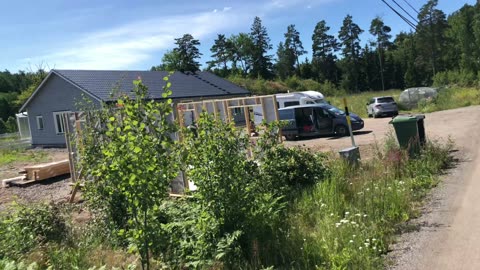 Part 5 of the cabin building 😍