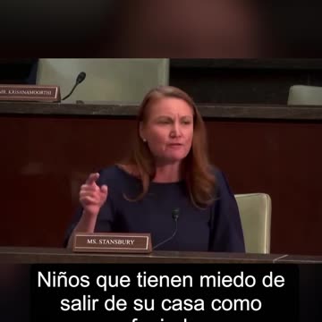 (CRYING) Democrat Rep. Stansbury during sanctuary hearing