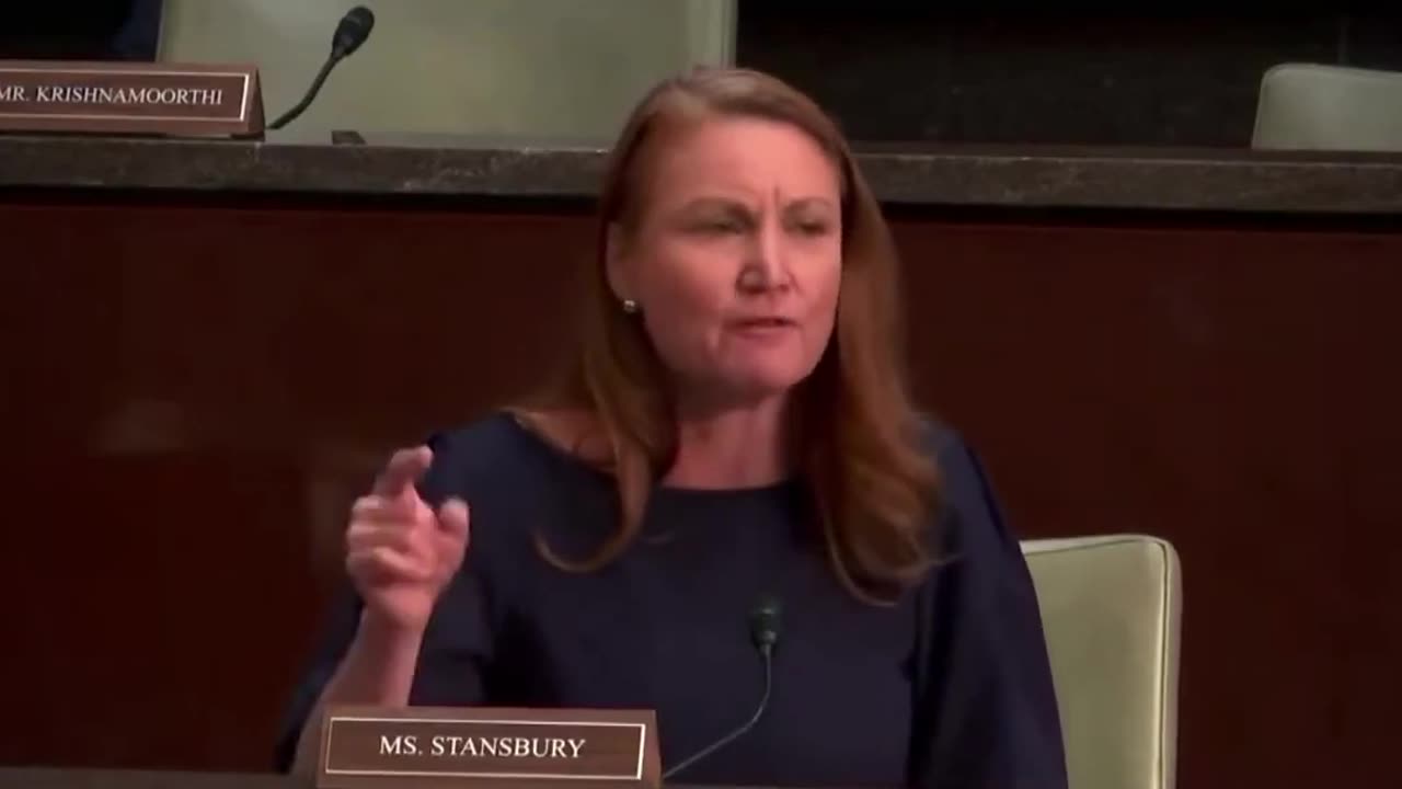 (CRYING) Democrat Rep. Stansbury during sanctuary hearing