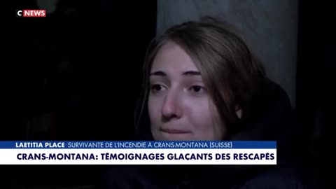 NEW: Woman in the Swiss ski bar fire says she witnessed a miracle