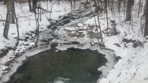 Agate Looking Ice Pool