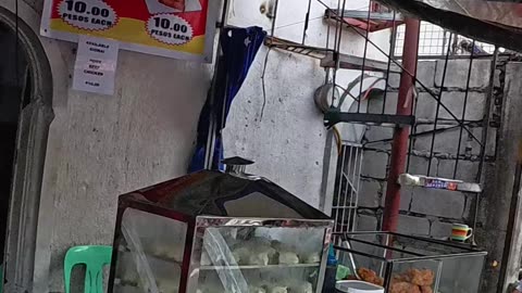 Morning Rush on Wagas Street in Tondo, Manila, Philippines