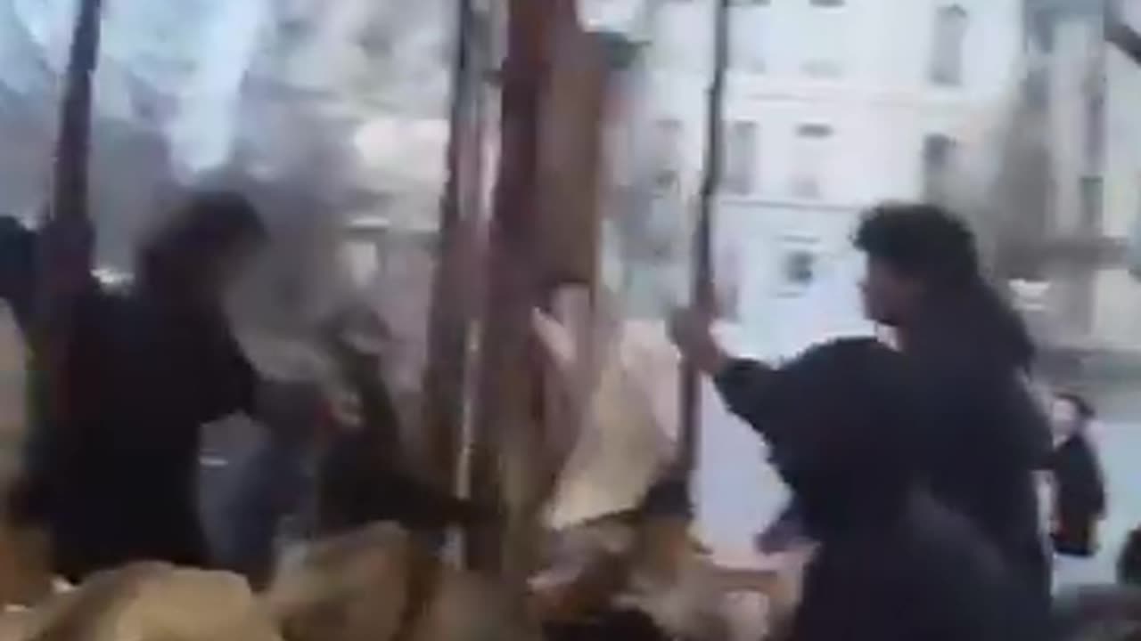 TERRIFYING_ In Lyon, France, a gang of immigrants