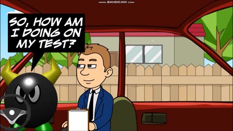 Classic Bully Cheats and Fails His Driving Test/Arrested