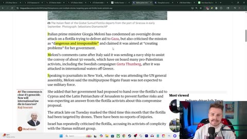 Spain,Italy send warships as Israel attacks Aid Flotillas to Gaza!