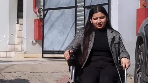 Conquering Slopes with Evox Electric Wheelchair!