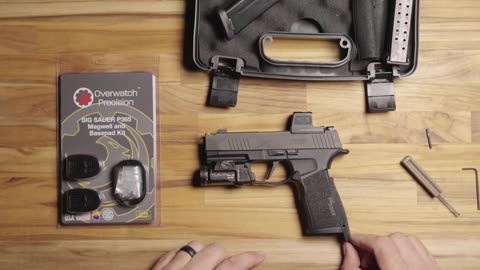 Install Guide for HAVE BLUE Magwell & Basepad for Sig Sauer P365-XMACRO