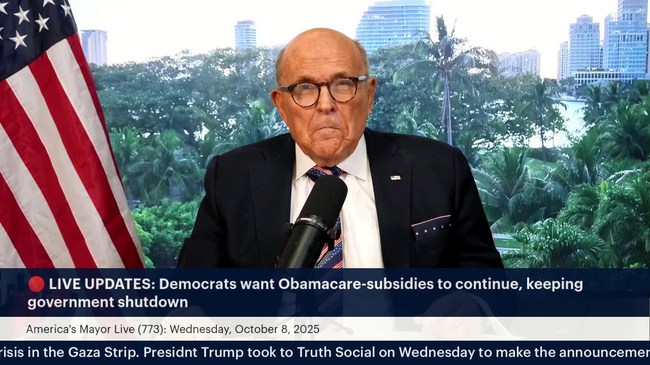 America's Mayor Live (773): Israel & Hamas Agree to Phase 1 of Peace Plan — President Trump