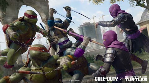 First Look at The Teenage Mutant Ninja Turtle X Call of Duty Content