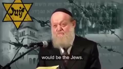 Rabbi reveals juden plot to subjugate mankind