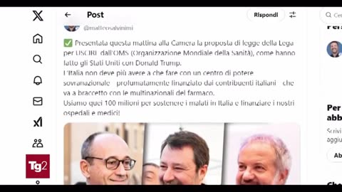 🔴Matteo Salvini: basta fondi a questo centro di potere sovranazionale, usiamoli per la nostra sanità