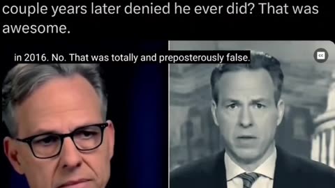 Remember when Jake Tapper spent two years spreading the Russian collusion hoax then denied it?