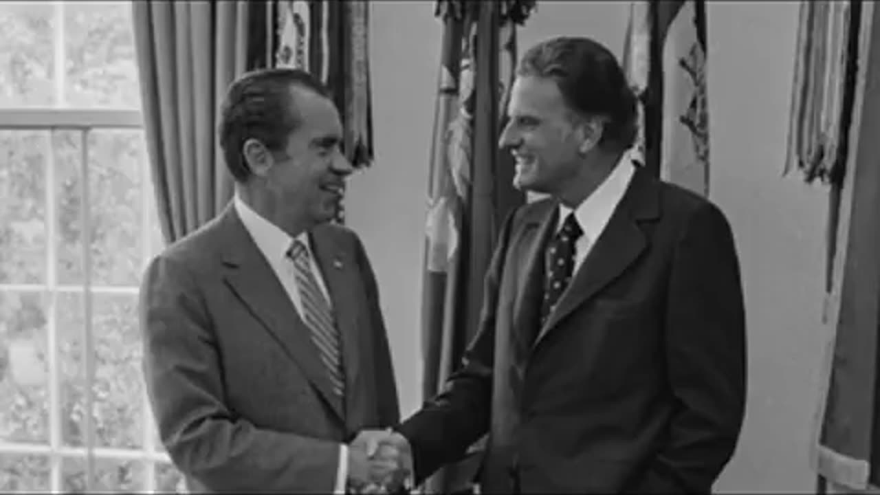 Reverend Billy Graham to Richard Nixon: 2 groups of Jews. One group is the SYNAGOGUE OF SATAN