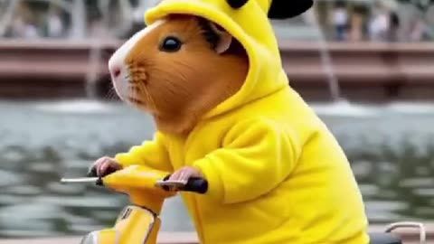 My Guinea Pig's AI Adventure! (Cute AI Experiment)