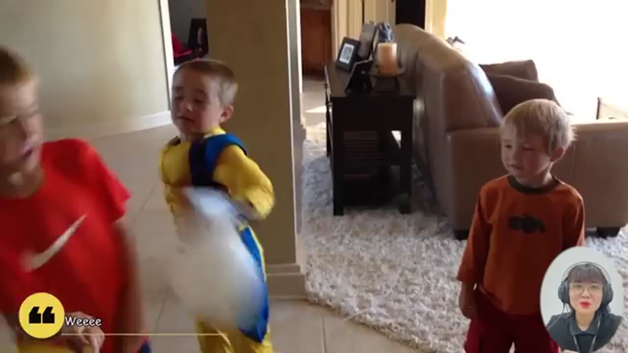 FUNNY Babies Shocked in Pop Balloons