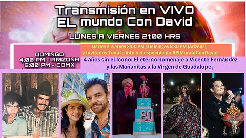 4 años sin el Ícono: El eterno homenaje a Vicente Fernández y las Mañanitas a la Virgen de Guadalupe