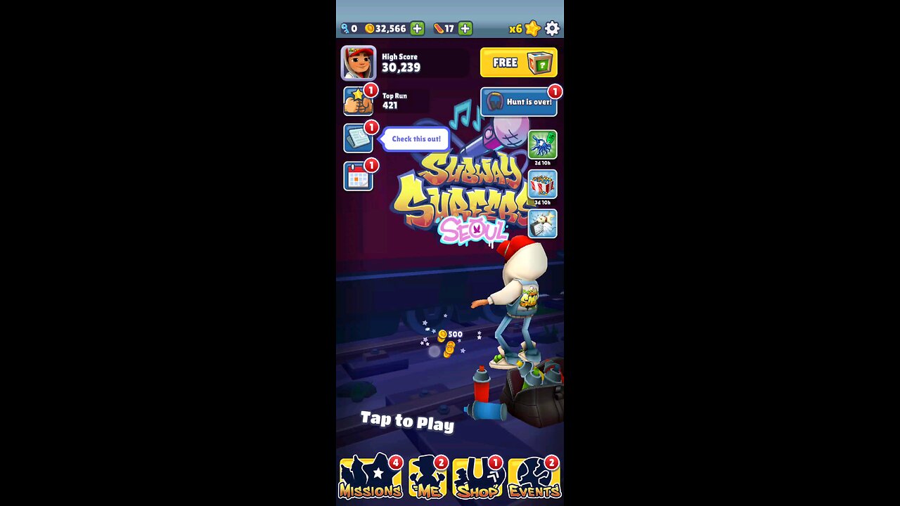 subway surf OMG!!! SUPPER COINSSSS🤑🤑🤑🫢🫢