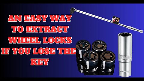 Remove a Wheel Lock Fast With a Socket Hack