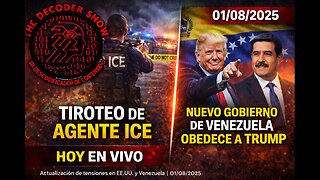 Tiroteo a Agente de ICE y Venezuela Cumple lo que Trump Exige | The Decoder Show – 01/08/2025
