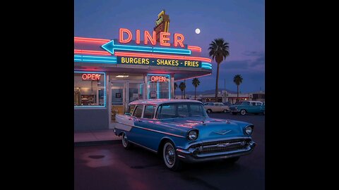 Chevy Nomad Drive-In Diner Vibes