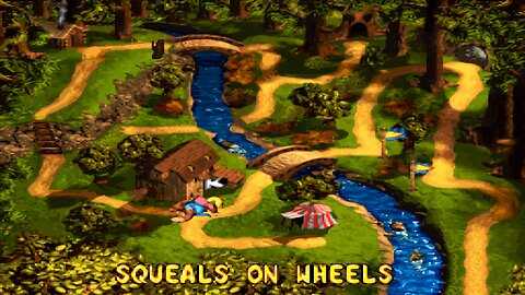 D.K.C. 3™ : DIXIE KONG'S Double Trouble! / ACT #2. KREMWOOD FOREST / A2#3. SQUEALS ON WHEELS! DK