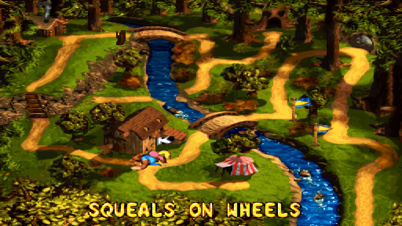 D.K.C. 3™ : DIXIE KONG'S Double Trouble! / ACT #2. KREMWOOD FOREST / A2#3. SQUEALS ON WHEELS! DK