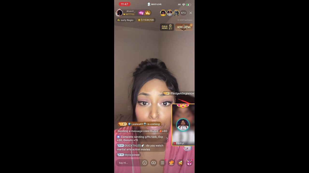 PYT put Diamond on the cam site 👀 they discuss much!