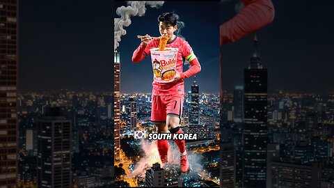 Your Country Team as Giant Footballers!🔥💀