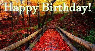 Happy Birthday 3D - Happy Birthday - Happy Birthday To You - Happy Birthday Song Video Card