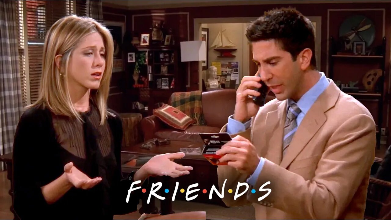 Ross Yells at a Condom Company After Rachel Tells Him She's Pregnant | Friends.