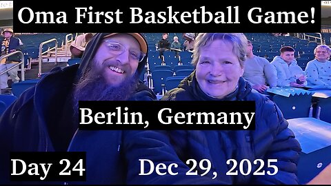 Oma first basketball! | H3
