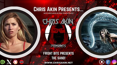 Chris Akin Presents... FRIGHT BITE: Sand Movie Secrets Unveiled? 🍿🔥