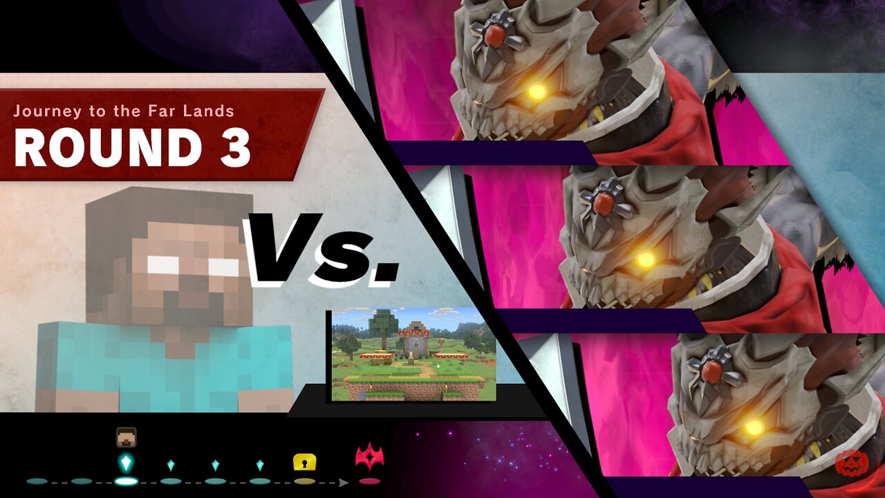 Herobrine vs SSBU Classic Mode 9.9 Difficulty Quickie -By $99 Man