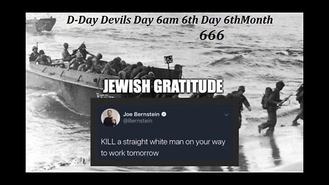 D-Day Devils Day 6am 6th Day 6th Month 666 'On The Wrong Side