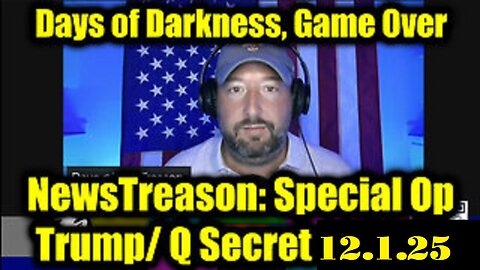 NewsTreason: Trump & Q Secret 12/1/25 - You Won't Believe What They're Doing Next!