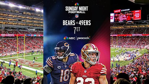 Dinner & Sunday Night Football: Bears @ 49ers LIVE REACTION & COMMENTARY #nfl #snf #bears #49ers