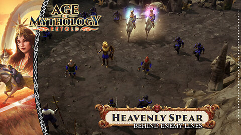 Age Of Mythology Retold | Heavenly Spear | Behind Enemy Lines