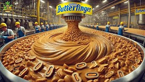 How Are Butterfingers Made in a Factory? | Butterfinger Factory Process