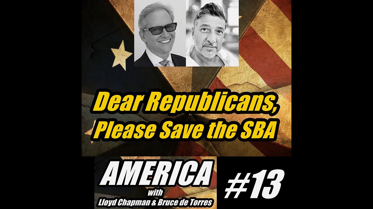 America 13. Dear Republicans, Please Save the SBA