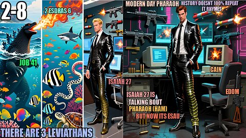 Isaiah 27 Three Leviathans, Dragons, Multi-Fold And Hard Scriptures, Branches Grafted In/Out 2-8