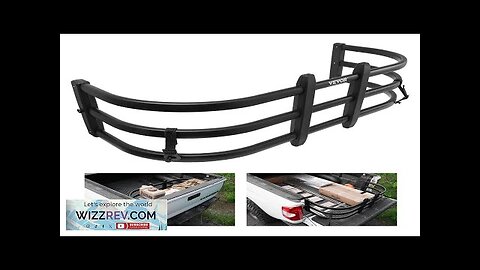 VEVOR Truck Bed Extender Aluminum Retractable Tailgate Extender 51.6"-64" Adjustable Review