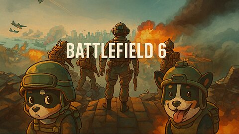 Wednesday Warfare with BF6! Trying to Rank Up guns! Come say hello! | My Corgi and I appreciate you!