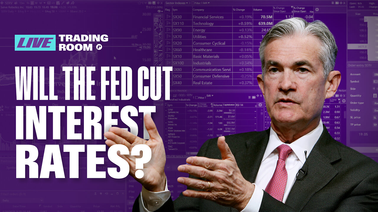 Rate Cut or Not? Live Trading the FOMC Chaos!