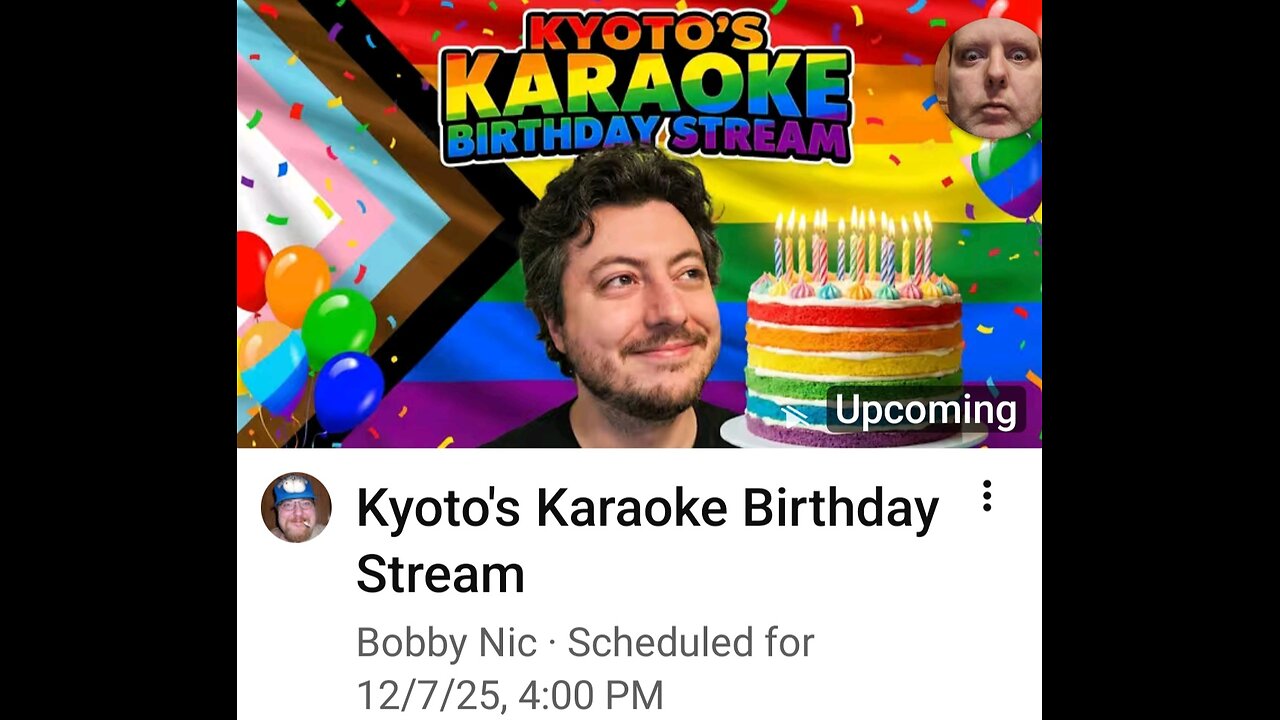 Kyoto's Karaoke Birthday Stream