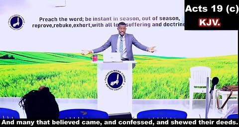 And many that believed came, and confessed, and shewed their deeds.