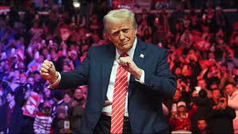 Donald Trump dances to YMCA with the Village People at victory rally