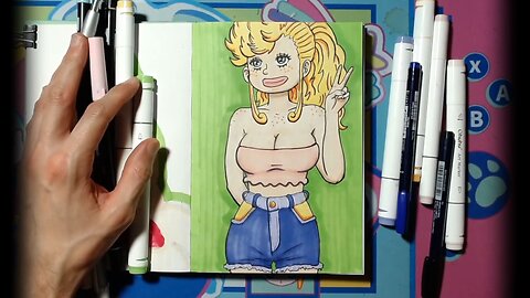 [ONE PIECE] Ida of Elbaf (pencil sketch to full color)