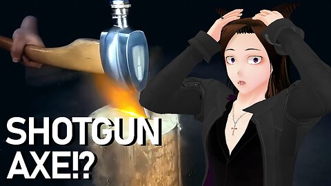 Reacting to I Built a SHOTGUN AXE | Integza